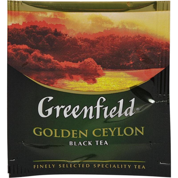 Чай Greenfield Golden Ceylon черный 25 пакетиков