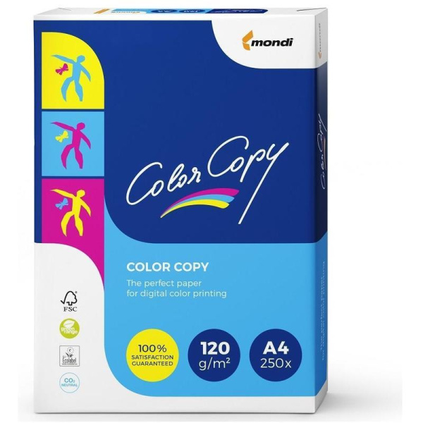 Бумага Color Copy (А4, 120 г/кв.м, 161% CIE, 250 листов)