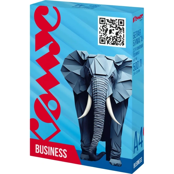 Бумага для офисной техники Комус Документ Business (А4, марка B, 80 г/кв.м, 500 листов)
