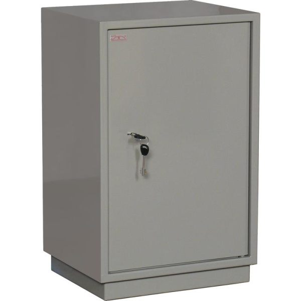 Шкаф бухгалтерский металлический КБС 012т (трейзер, ключевой замок, 420x350x660 мм)