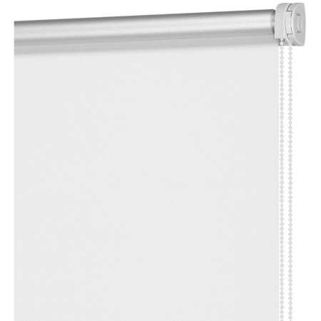 Рулонная штора Плайн Blackout полиэстер белая (160x175 см)