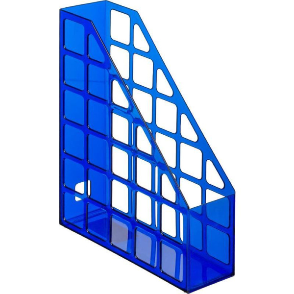 Вертикальный накопитель 75 мм Attache Line пластиковый синий