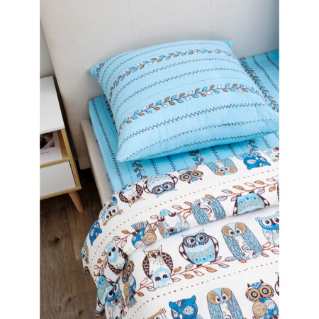 Постельное белье Василиса 312864 (1.5-спальное, бязь)