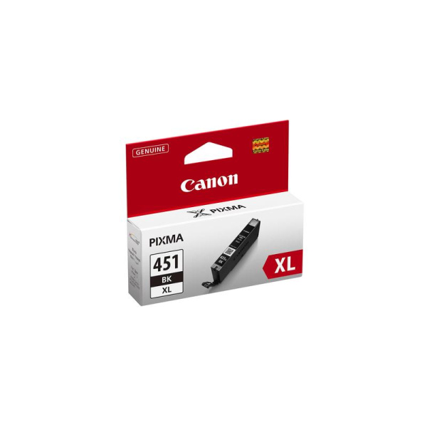 Картридж струйный Canon CLI-451XL BK 6472B001 черный оригинальный повышенной емкости