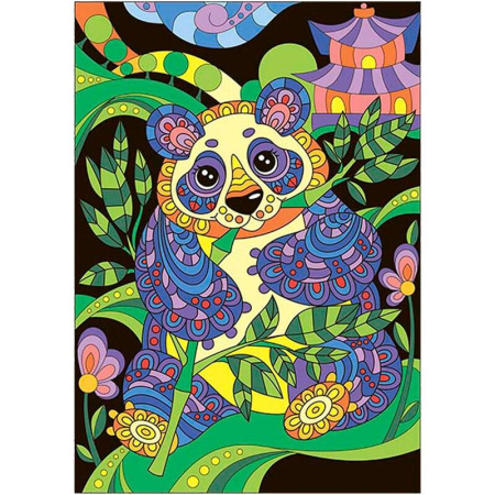 Картина по номерам Lori Панда