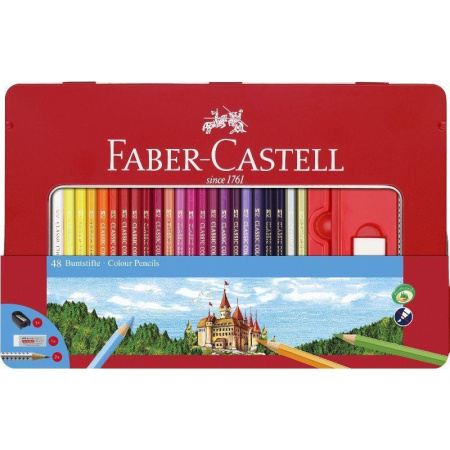 Карандаши цветные Faber-Castell 48 цветов