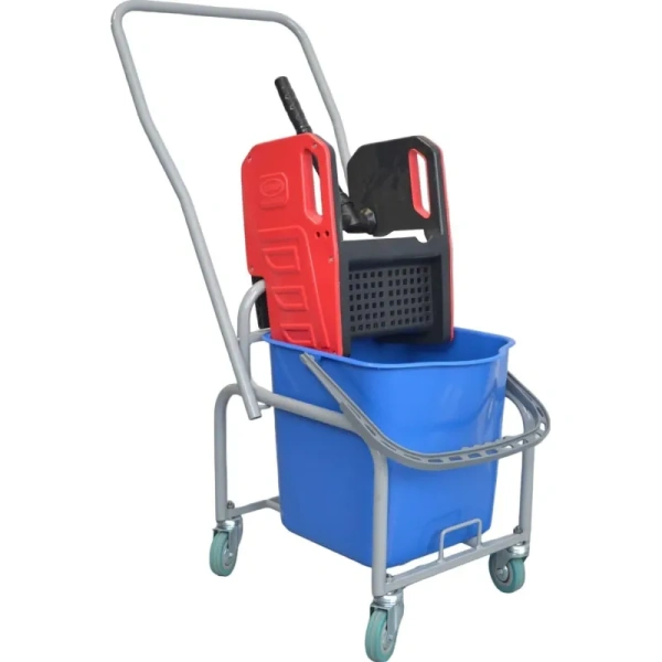 Тележка уборочная  Эко-Форс 21EF/1 1-ведерная с отжимом 1x25 л