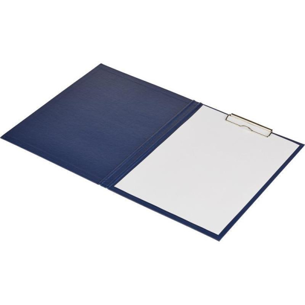 Папка-планшет Attache A4 картонная синяя с крышкой