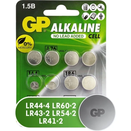 Батарейки GP таблетка ACM01-CR12 (12 штук в упаковке)