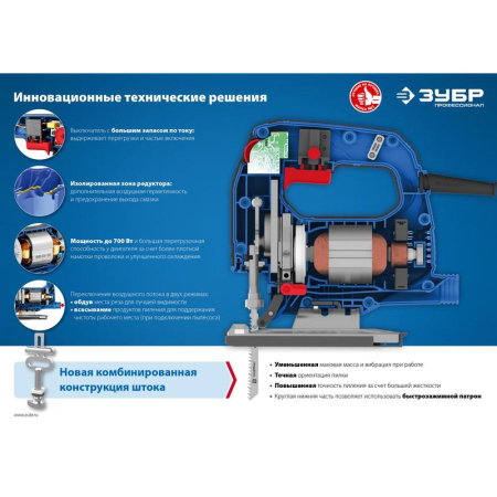 Электролобзик ЗУБР Профессионал ЛП-500