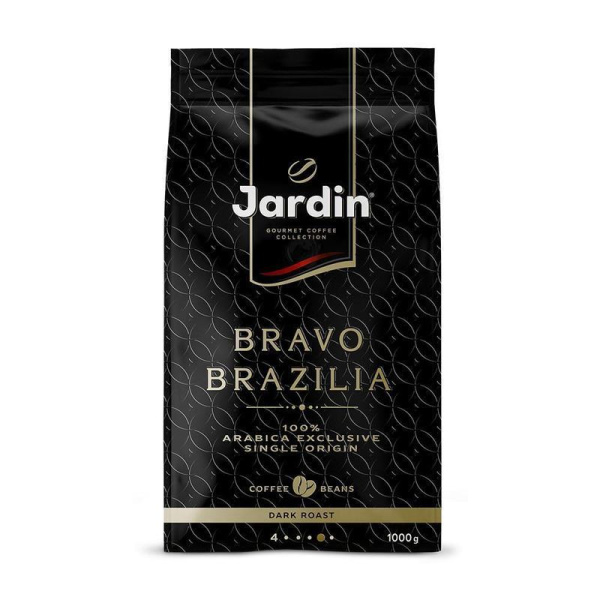 Кофе в зернах Jardin Bravo Brazilia 1 кг