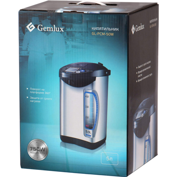 Термопот GEMLUX GL-PCM-50W