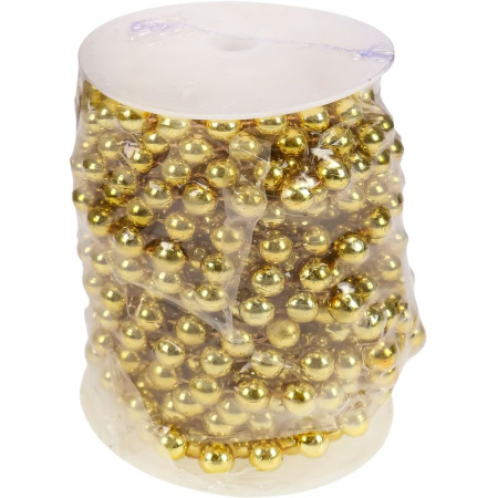 Новогоднее украшение Miland Яркий праздник 1 см золотые
