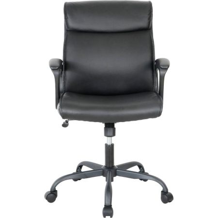 Кресло для руководителя Chairman CH303 черное (экокожа, металл)
