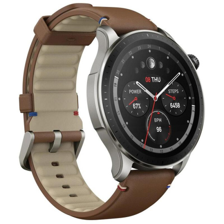 Смарт-часы Amazfit GTR 4 A2166 коричневые (AMF-6972596105725) Смарт-часы Amazfit GTR 4 A2166 коричневые (AMF-6972596105725)