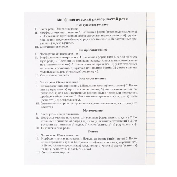 Тетрадь предметная по русскому языку Проф-пресс На контрасте А5 48 листов