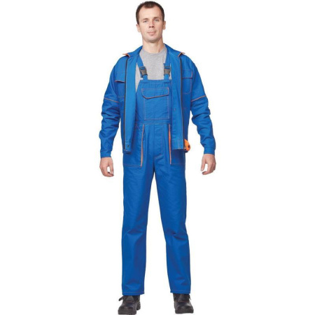 Костюм рабочий летний мужской л06-КПК васильковый (размер 44-46, рост 182-188)