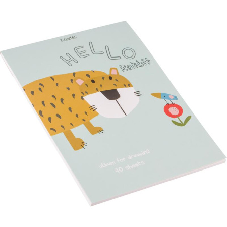 Альбом для рисования Kroyter Аnimals А4 40 листов