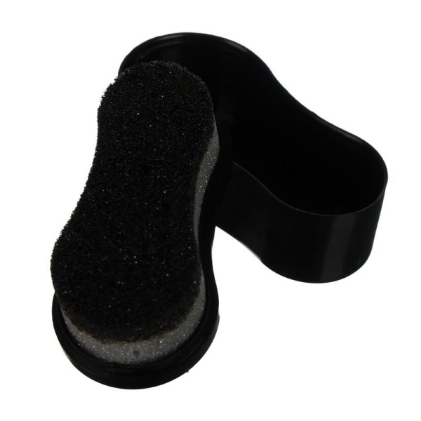 Губка для обуви Pregrada черная для гладкой кожи