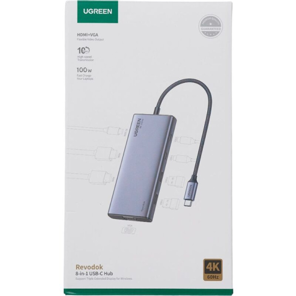 Разветвитель USB Ugreen CM639 (35588)