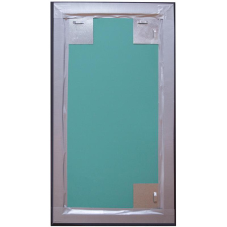 Зеркало в раме ПЛС (темный орех, 390х690 мм, прямоугольное)