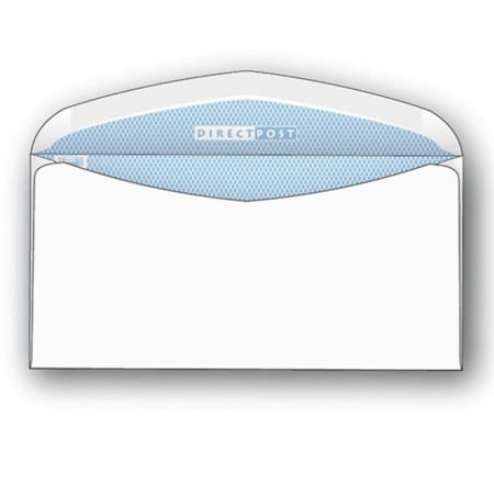 Конверт почтовый DirectPost C65 (114x229 мм) белый с клеем автомат правое окно (1000 штук в упаковке)