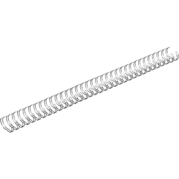 Пружины для переплета металлические Promega office 14.3 мм серебристые  (100 штук в упаковке)