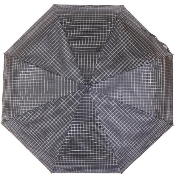 Зонт мужской Magic Rain Клетка автомат серый (7021-1934)