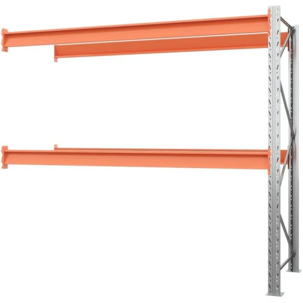 Стеллаж паллетный фронтальный 96-252711200P (серый/оранжевый,  2700х1100х2500 мм)