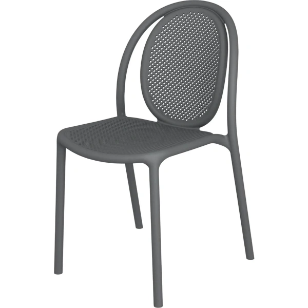 Стул Sheffilton SHT-S172 тёмно-серый (пластик)