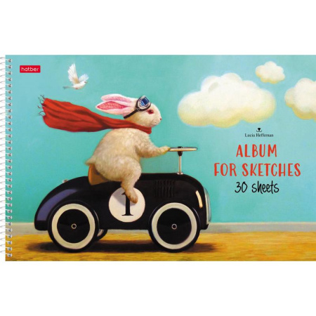 Альбом для рисования Hatber Узнай себя А4 30 листов (обложка в  ассортименте)