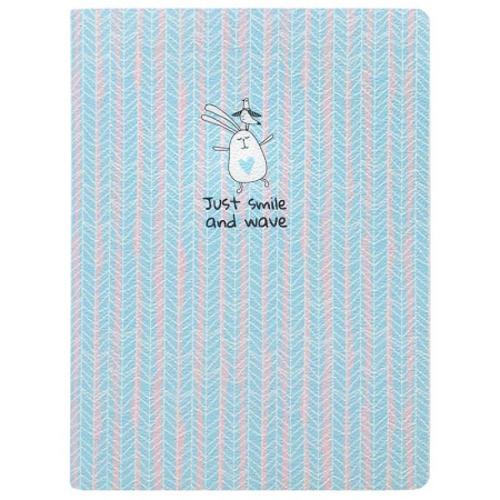 Блокнот Be Smart Bunny Елочка А6 32 листа в клетку на скрепке