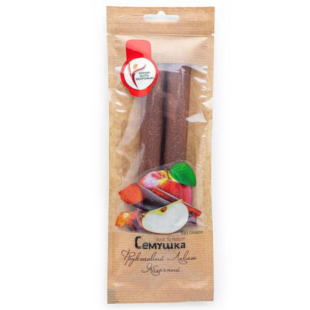 Фруктовый лаваш Семушка из яблок 80 г