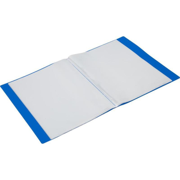 Папка файловая на 40 файлов Attache синяя