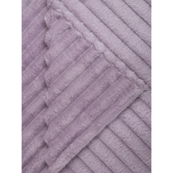 Плед Texrepublic Velvet фланель 200x200 см сиреневый
