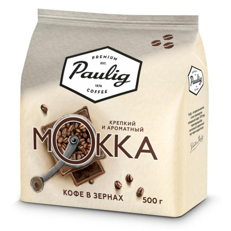Кофе в зернах Paulig Mokka 100% арабика 500 г