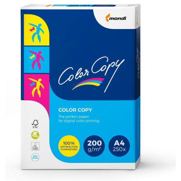 Бумага матовая Color Copy (А4, 200 г/кв.м, 161% CIE, 250 листов)