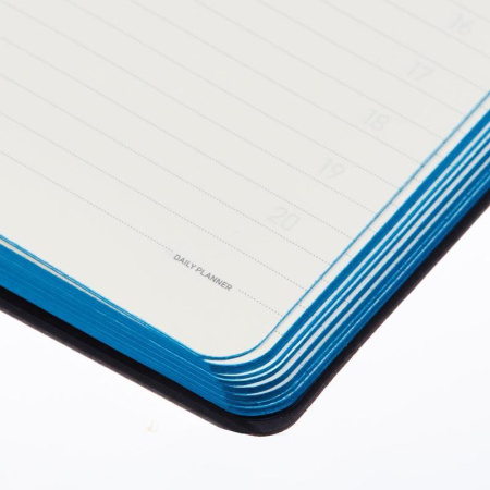 Ежедневник недатированный Bruno Visconti Megapolis Soft искусственная кожа А5 136 листов коричневый (голубой обрез, 144х212 мм) (артикул производителя 3-470/06)