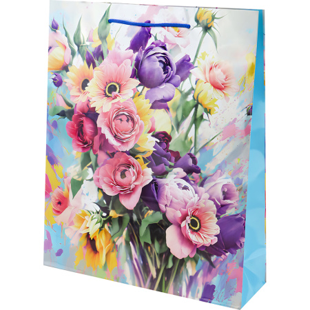 Пакет подарочный ламинированный Miland Optima (32.7x26.4x8 см)