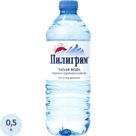 Вода минеральная Пилигрим столовая негазированная 0.5 л Вода минеральная Пилигрим столовая негазированная 0.5 л