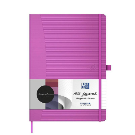 Блокнот Oxford Signature А5 80 листов розовый в линейку на сшивке (148x210 мм) Блокнот Oxford Signature А5 80 листов розовый в линейку на сшивке (148x210 мм)