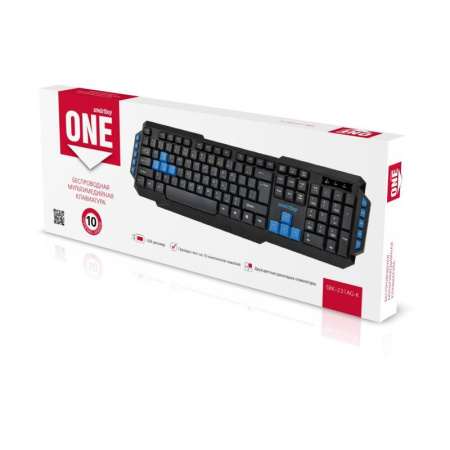 Клавиатура беспроводная Smartbuy One 231 (SBK-231AG-K)