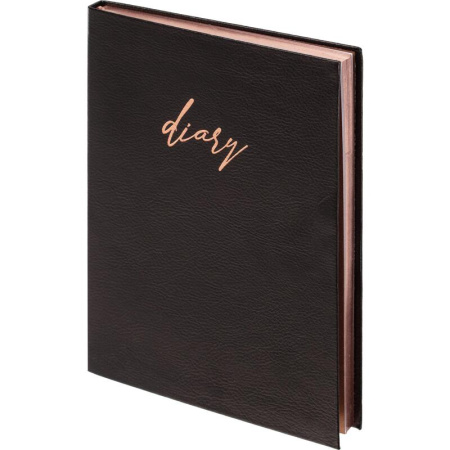 Ежедневник недатированный Attache искусственная кожа A5 136 листов  черный (140x200 мм) Ежедневник недатированный Attache искусственная кожа A5 136 листов  черный (140x200 мм)